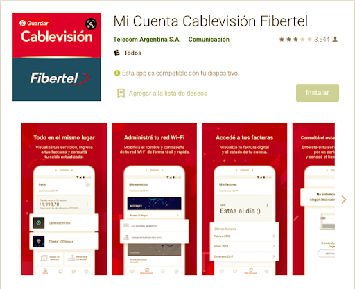 App De Cablevisión Para Consultar Factura